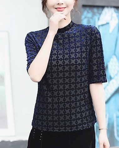 810002 - H1246  进口丝绒 弹力打底衫